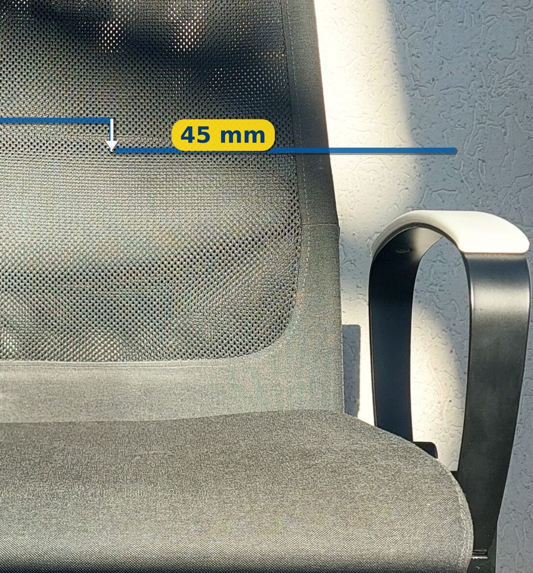 IKEA Markus Armlehnen Tieferlegung 45 mm - Halter Set (2x) inkl. Schrauben – Bild 1