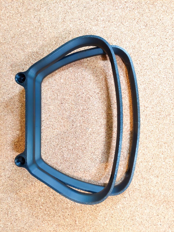 Set Armlehnen für IKEA MARKUS Bürostuhl - 3D gedruckte Ersatz-Armlehnen in Originalhöhe oder 40 mm tiefer - passend für Originalpolster